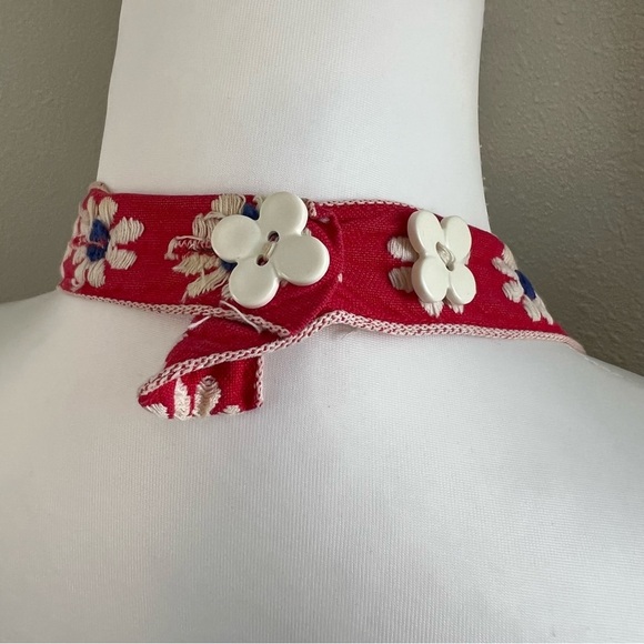 Vintage Denise are Here Partridge/Daisy 70s Halter Dress (see measurements) - Picture 16 of 16